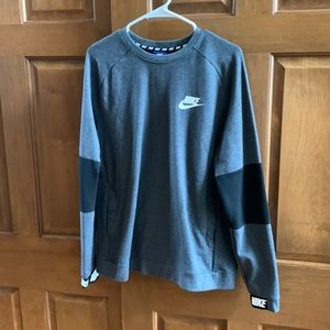 Nike crewneck gray sweatshirt